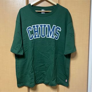 新品タグ付き CHUMS チャムス オーバーサイズドチャムスカレッジTシャツ