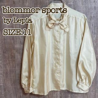 ヴィンテージ(VINTAGE)のblommor sports by Lepia レトロブラウス　アイボリー　11(シャツ/ブラウス(長袖/七分))