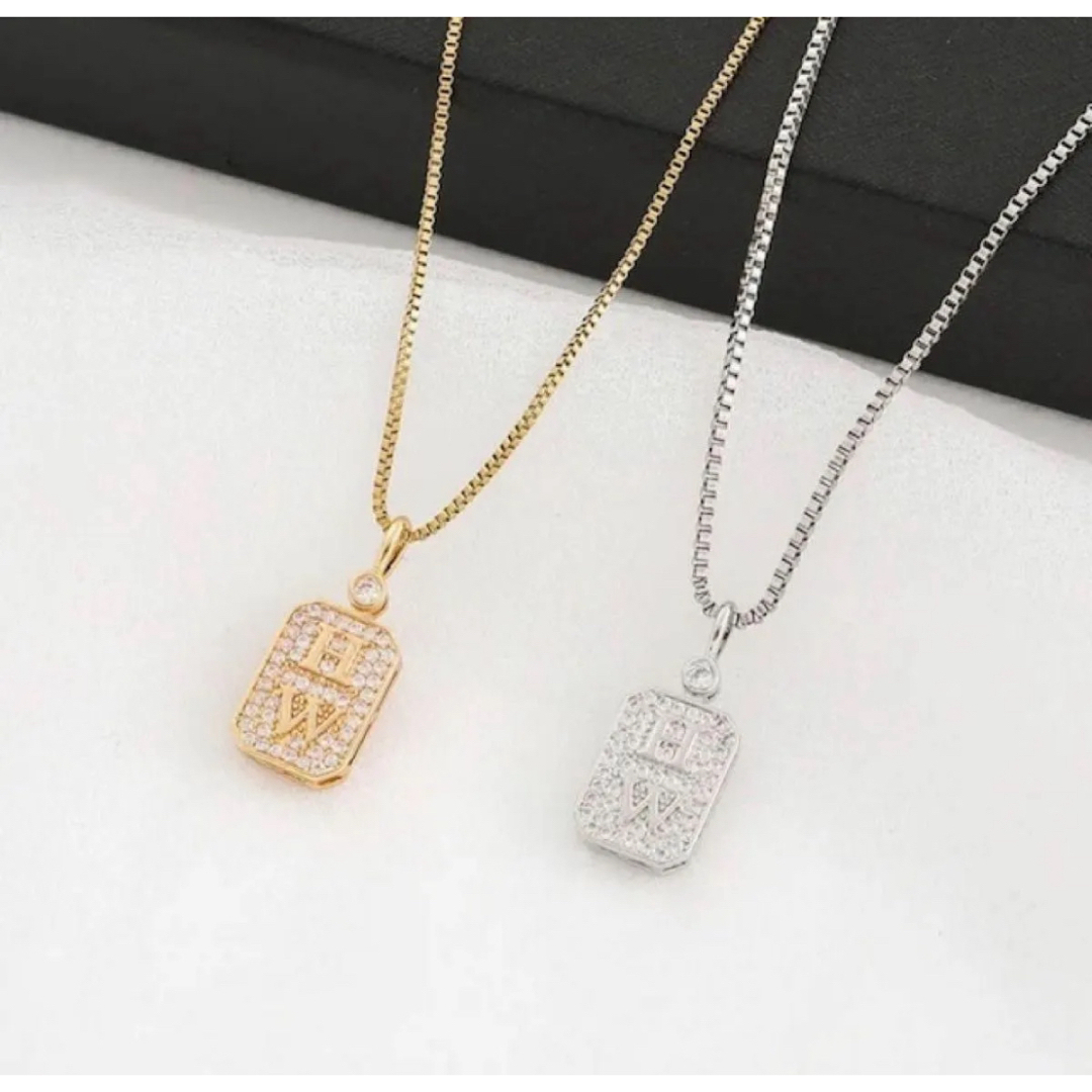 レア♪】ロゴチャーム ペンダントトップ HWネックレス メンズ レア♪】ロゴチャーム ペンダントトップ HWネックレス メンズ