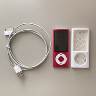 アイポッド(iPod)のiPod nano MC050J/A ピンク 8GB 連続再生18時間(ポータブルプレーヤー)
