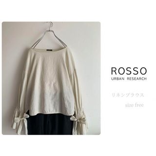 アーバンリサーチロッソ(URBAN RESEARCH ROSSO)のURBAN RESEARCH ROSSOアーバンリサーチロッソ  リネンブラウス(シャツ/ブラウス(長袖/七分))