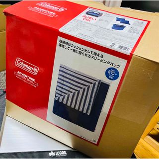 コールマン(Coleman)のColeman アドベンチャークッションバッグ/C5 シュラフ2個セット新品同様(寝袋/寝具)