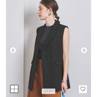 Bibiy EMILY SLEEVELESS JACKETの通販 by ❤︎❤︎❤︎|ラクマ Bibiy EMILY SLEEVELESS JACKETの通販 by ❤︎❤︎❤︎|ラクマ