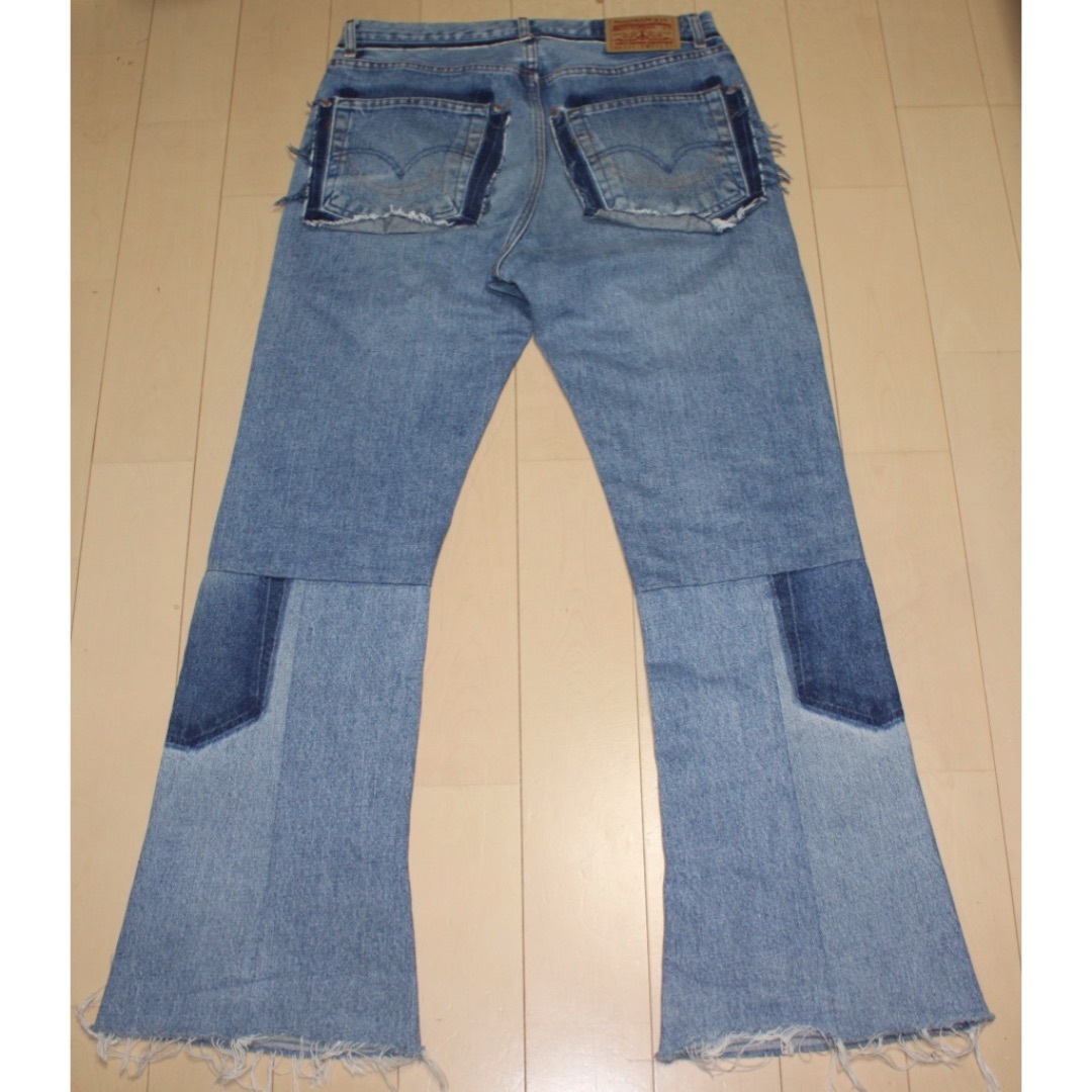 READYMADE(レディメイド)のREADYMADE 2024SS FLARE DENIM デニム パンツ 32 メンズのパンツ(デニム/ジーンズ)の商品写真