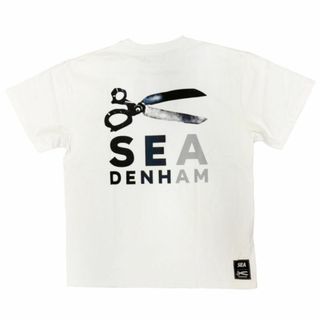 ウィンダンシー(WIND AND SEA)の2024SS WIND AND SEA × DENHAM (SEA DENHAM) Razor Tee White XL(Tシャツ/カットソー(半袖/袖なし))