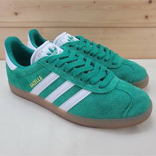 アディダス(adidas)のアディダス ガゼル グリーン/ガム 23㎝(スニーカー)