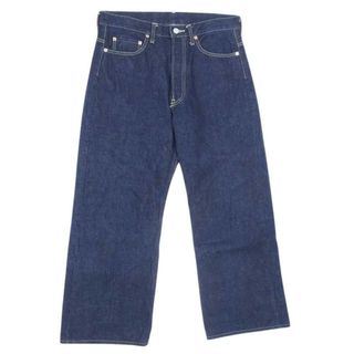 Yohji Yamamoto POUR HOMME ヨウジヤマモトプールオム 22SS HG-P95-030 ボタンフライ セルビッジ ワイド デニム パンツ インディゴブルー系 1【中古】(その他)