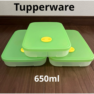 タッパーウェア(TupperwareBrands)の Tupperware タッパーウェア  フリーザーメイト ダイヤル付き 3点(容器)