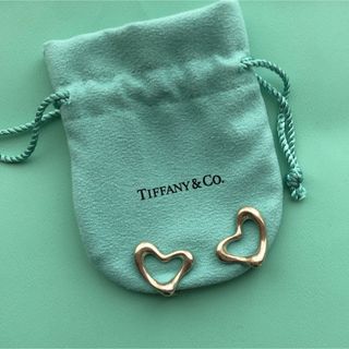 Tiffany & Co. - ティファニー Tiffany&Co. オープンハート イヤリング SV925