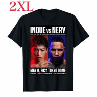 新品未使用 限定販売 井上尚弥 vs ルイス・ネリ マッチアップ Tシャツ 黒(Tシャツ/カットソー(半袖/袖なし))