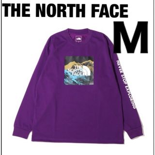 THE NORTH FACE - THE NORTH FACE  ノースフェイスロンT  グラビィティパープル/Ｍ