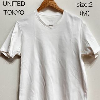 ユナイテッドトウキョウ(UNITED TOKYO)の【複数割】ユナイテッドトウキョウ　UNITED TOKYO 半袖Tシャツ　白　M(Tシャツ/カットソー(半袖/袖なし))