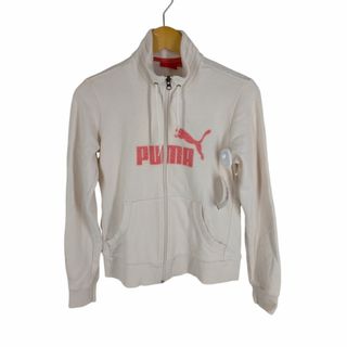 PUMA - PUMA(プーマ) ロゴプリント ジップアップ ジャケット ドローコード