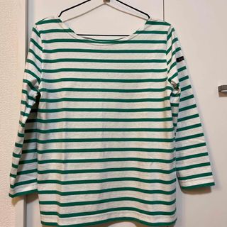 Le minor グリーンボーダートップス IENA 別注(Tシャツ(長袖/七分))