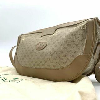 グッチ(Gucci)のオールド グッチ ショルダーバッグ レザー マイクgg サコッシュ(ショルダーバッグ)