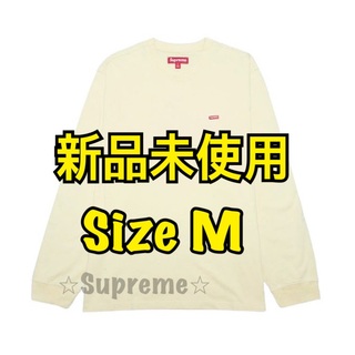 シュプリーム(Supreme)のSupreme Small Box L/S Tee Light Tan 24SS(Tシャツ/カットソー(半袖/袖なし))