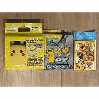 ポケモンカードゲームスターターセット　ピカチュウex  ピカチュウexパーモット(Box/デッキ/パック)