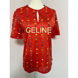 セリーヌ(celine)のセリーヌ  半袖Tシャツカットソータグ付き(Tシャツ(半袖/袖なし))