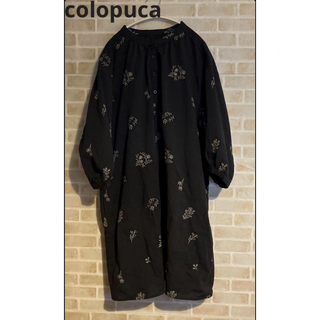 colopuca ワンピース 刺繍 4L 大きいサイズ(ロングワンピース/マキシワンピース)