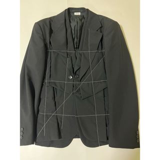 コムデギャルソンオムプリュス(COMME des GARCONS HOMME PLUS)のコムデギャルソンオムプリュス　ドッキング2重ジャケット(テーラードジャケット)