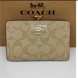 COACH - コーチ　キスロックミディアムウォレットC8724