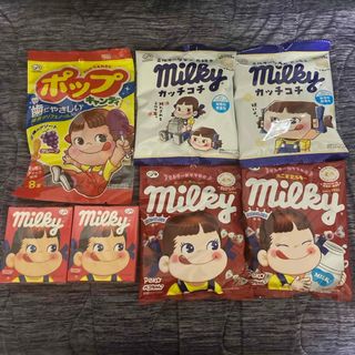 フジヤ(不二家)の不二家　ペコちゃん　ポップキャンディ・milky　飴　ペコちゃん(菓子/デザート)