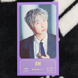 ボウダンショウネンダン(防弾少年団(BTS))の【公式】BTS バンバンコン メッセージフォト RM ナム ナムジュン ③(アイドルグッズ)