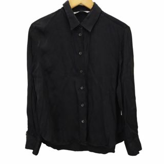 ザラ(ZARA)のZARA(ザラ) 長袖レーヨンシャツ レディース トップス カジュアルシャツ(シャツ/ブラウス(長袖/七分))