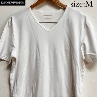 エンポリオアルマーニ(Emporio Armani)の【複数割】エンポリオアルマーニ　EMPORIOARMANI 半袖Tシャツ　白　M(Tシャツ/カットソー(半袖/袖なし))