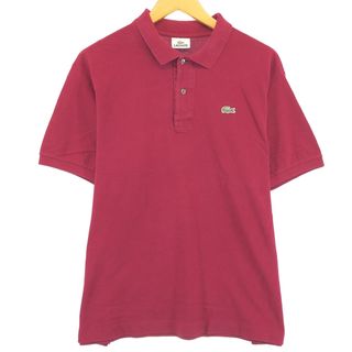 ラコステ(LACOSTE)の古着 ラコステ LACOSTE 半袖 ポロシャツ 7 メンズXXL /eaa413892(ポロシャツ)