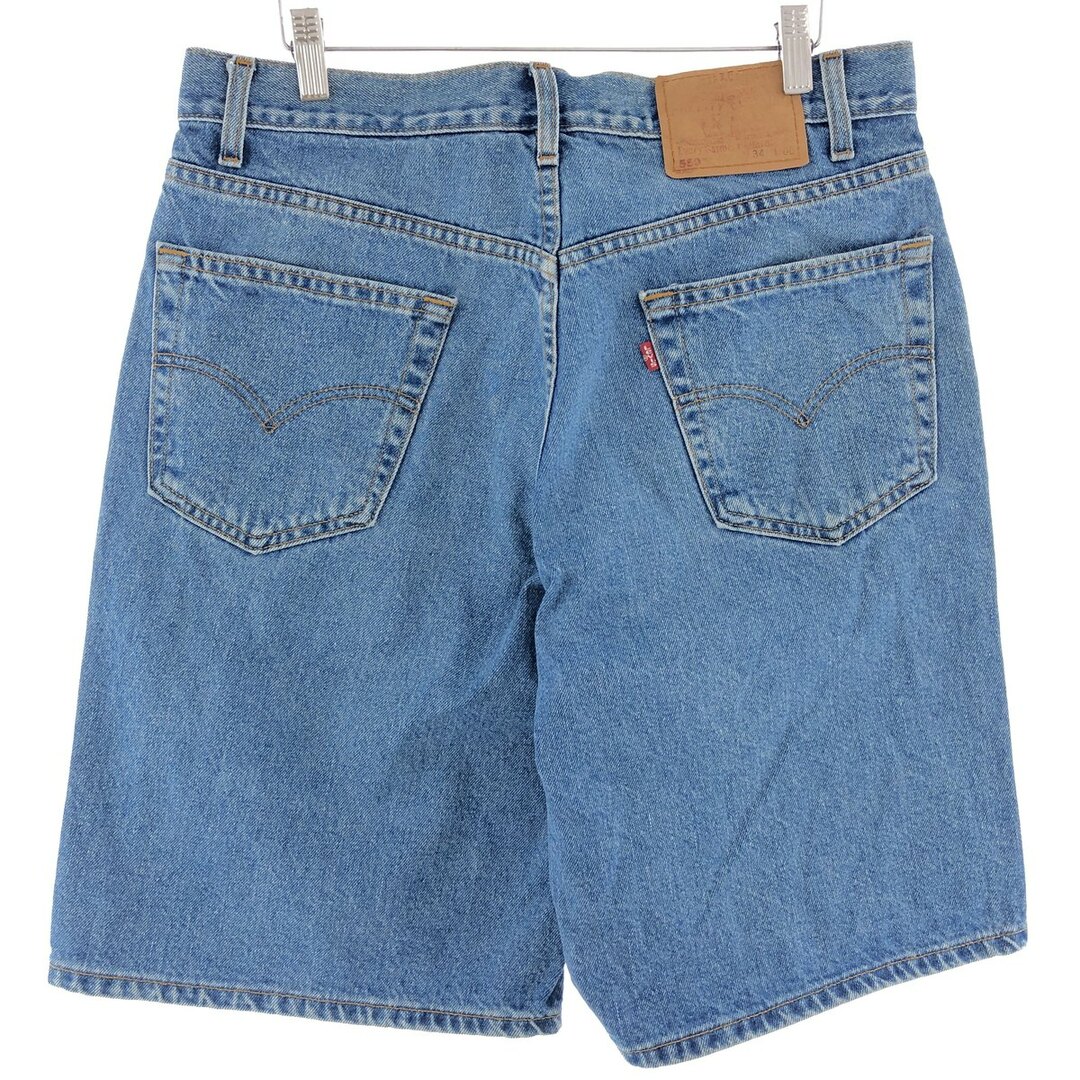 Levi's(リーバイス)の古着 00年代 リーバイス Levi's 550 RELAXED FIT デニムショーツ ショートパンツ カナダ製 メンズw34 /eaa382127 メンズのパンツ(ショートパンツ)の商品写真