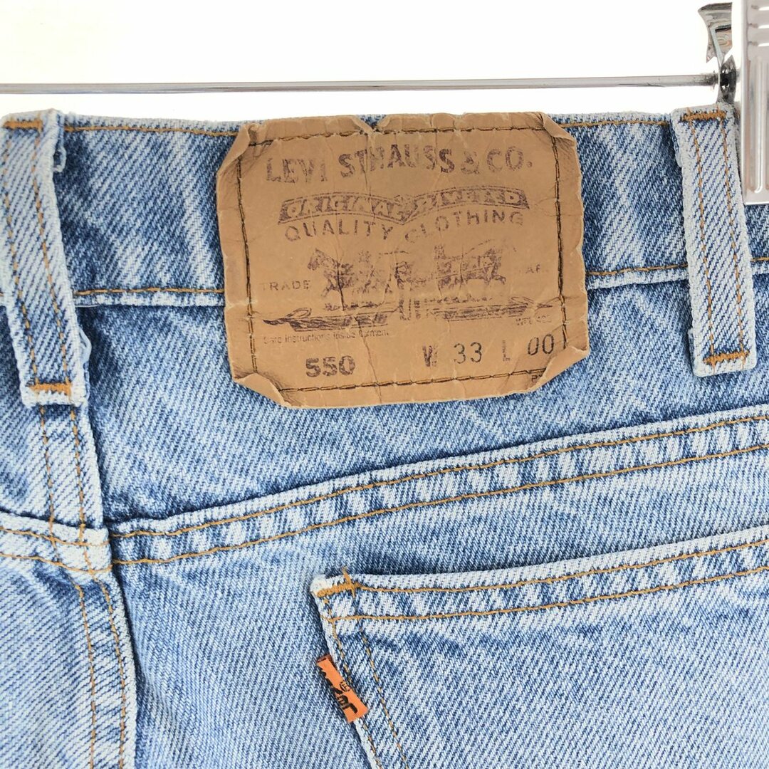 Levi's(リーバイス)の古着 90年代 リーバイス Levi's 550 デニムショーツ ハーフパンツ メンズw33 ヴィンテージ /eaa382130 メンズのパンツ(ショートパンツ)の商品写真