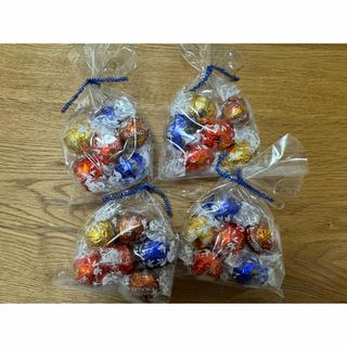 リンツ(Lindt)の値下げ！リンツ　リンドールチョコレート　アソート6個×4袋 24個(菓子/デザート)