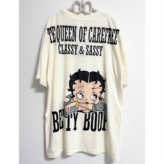 ベティブープ(Betty Boop)の新品未使用 BettyBoop ベティ・ブープ 半袖 Tシャツ アイボリー(Tシャツ/カットソー(半袖/袖なし))