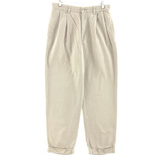 ラルフローレン(Ralph Lauren)の古着 ラルフローレン Ralph Lauren POLO by Ralph Lauren HAMMOND PANT ツータック チノパンツ メンズw30 /eaa392261(チノパン)