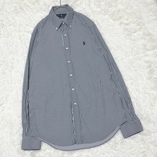 ラルフローレン(Ralph Lauren)の春秋ラルフローレン ストライプBD長袖シャツ パフォーマンス ポニー刺繍y27(シャツ/ブラウス(長袖/七分))