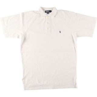 ラルフローレン(Ralph Lauren)の古着 90年代 ラルフローレン Ralph Lauren POLO By RALPH LAUREN 半袖 ポロシャツ USA製 メンズM ヴィンテージ /eaa444546(ポロシャツ)