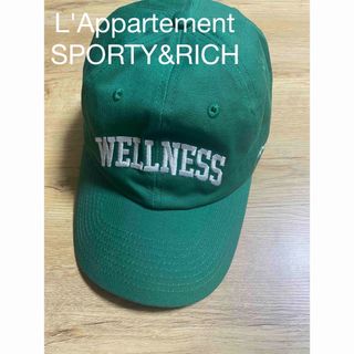 アパルトモンドゥーズィエムクラス(L'Appartement DEUXIEME CLASSE)の【SPORTY&RICH/スポーティアンドリッチ】CAP (キャップ)