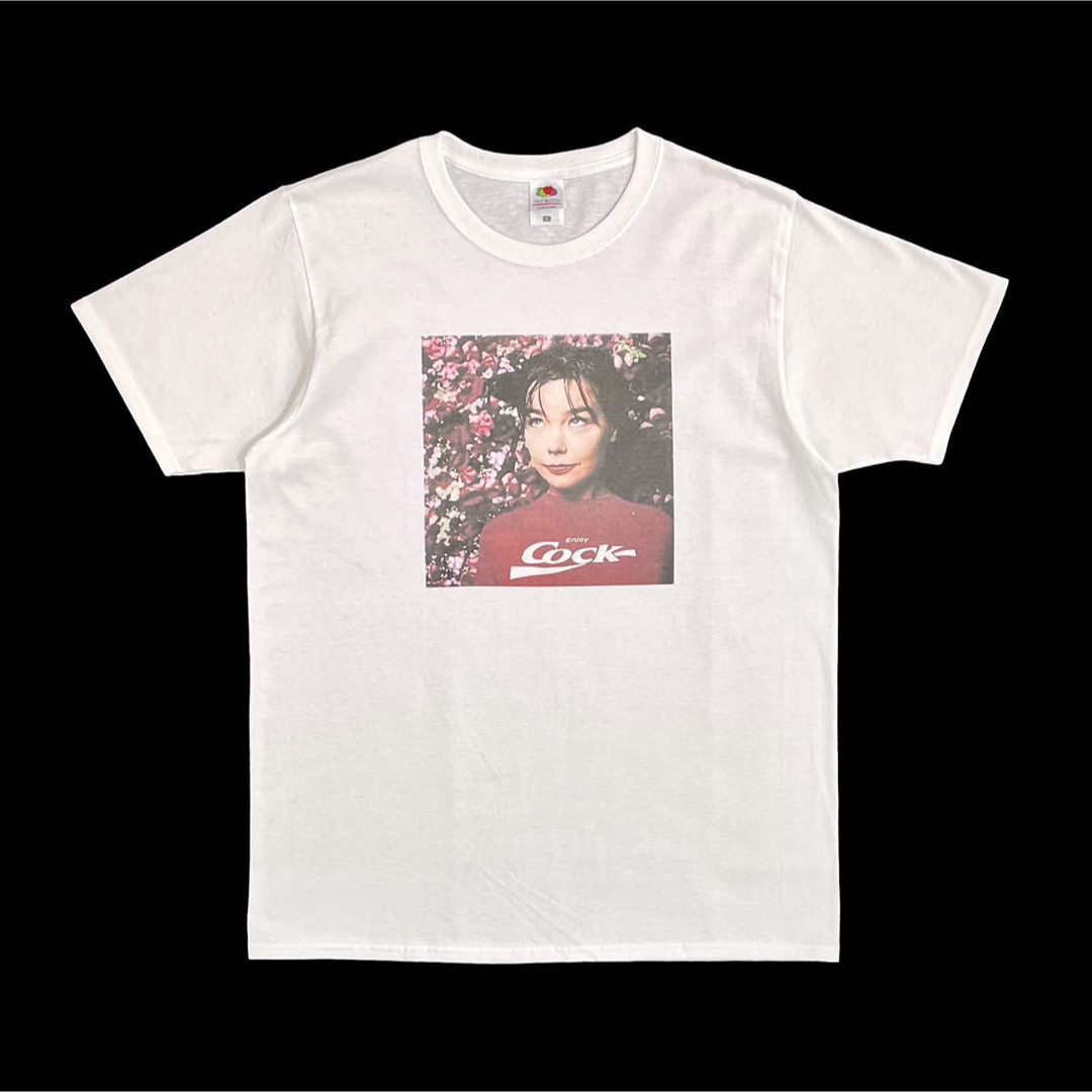 新品 ビョーク Bjork 90年代 オルタナティブ歌姫 ファッション Tシャツ メンズのトップス(Tシャツ/カットソー(半袖/袖なし))の商品写真