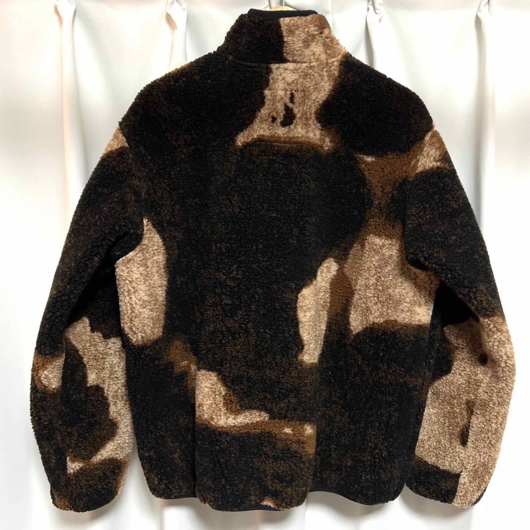 Supreme(シュプリーム)のSupreme Bleached Denim Print Fleece メンズのジャケット/アウター(ブルゾン)の商品写真