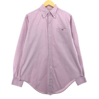 ブルックスブラザース(Brooks Brothers)の古着 ブルックスブラザーズ Brooks Brothers MAKERS 長袖 ボタンダウンシャツ メンズM /eaa443162(シャツ)