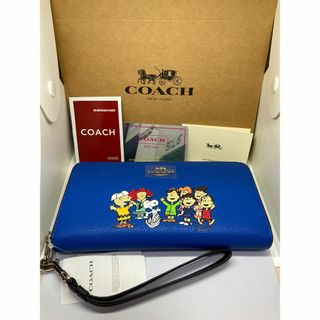 コーチ(COACH)のCOACH　コーチ　C4603　長財布　 COACH×スヌーピーSNOOPY(財布)