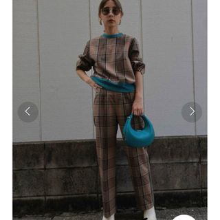 アメリヴィンテージ(Ameri VINTAGE)の美品　CHEERFUL CHECK PANTS(カジュアルパンツ)