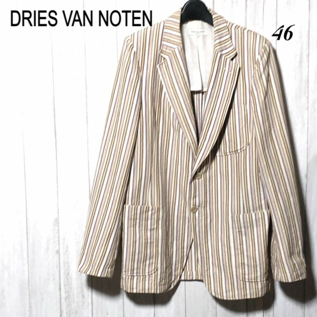 DRIES VAN NOTEN - ドリスヴァンノッテン ストライプ ジャケット DRIES VAN NOTEN - ドリスヴァンノッテン ストライプ ジャケット