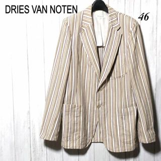 DRIES VAN NOTEN - ドリスヴァンノッテン ストライプ ジャケット DRIES VAN NOTEN 綿