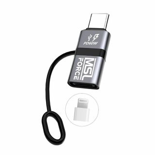 安心の日本企業 適格請求書発行可 lightning to USB-C 変換アダ(PC周辺機器)