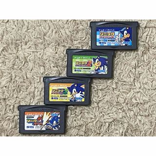 セガ(SEGA)のゲームボーイアドバンス　ds ソニックアドバンス　ソニックバトル　ソニック　セガ(携帯用ゲームソフト)