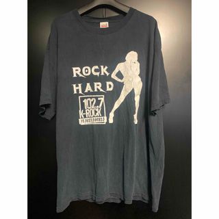 激レア90'S ROCK HARD Tシャツ ヴィンテージ サイズXL(Tシャツ/カットソー(半袖/袖なし))