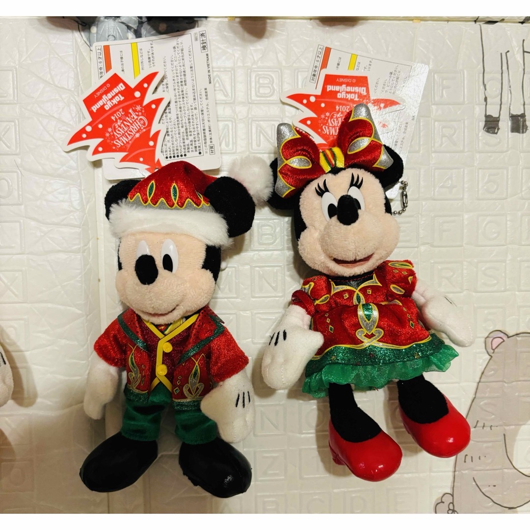 Disney(ディズニー)のディズニー　ぬいぐるみバッジ　ミッキーミニー　イースター　ハロウィン　クリスマス エンタメ/ホビーのおもちゃ/ぬいぐるみ(キャラクターグッズ)の商品写真