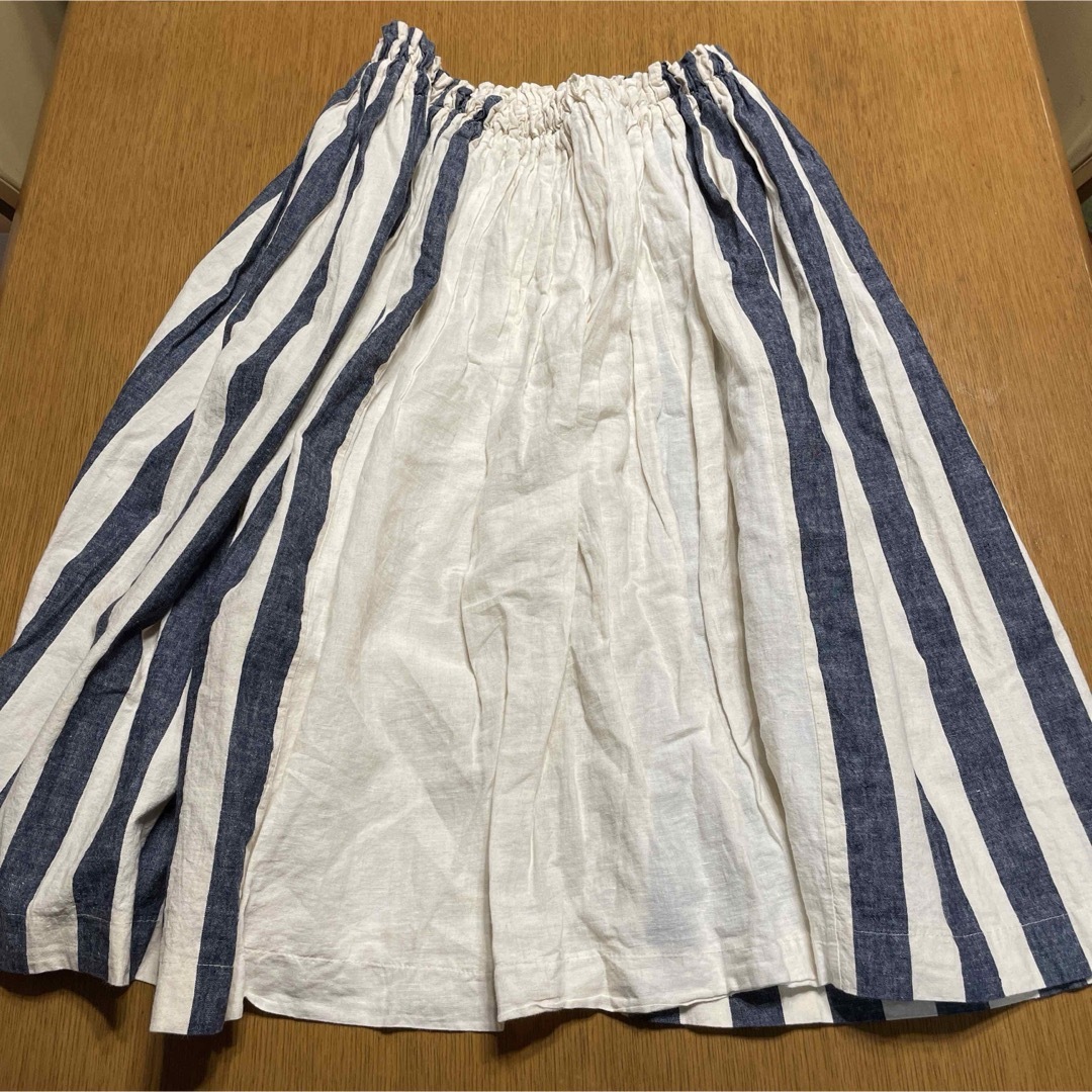 ハンドメイド　スカート レディースのスカート(ひざ丈スカート)の商品写真